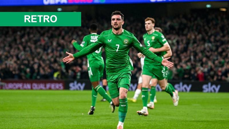 Republic of Ireland hero once turned down a loan move to Celtic Republic of Ireland hero once turned down a loan move to Celtic