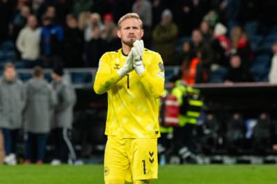 Kasper Schmeichel gives raw reaction after Denmark draw sets up Celtic World Cup decider Kasper Schmeichel gives raw reaction after Denmark draw sets up Celtic World Cup decider