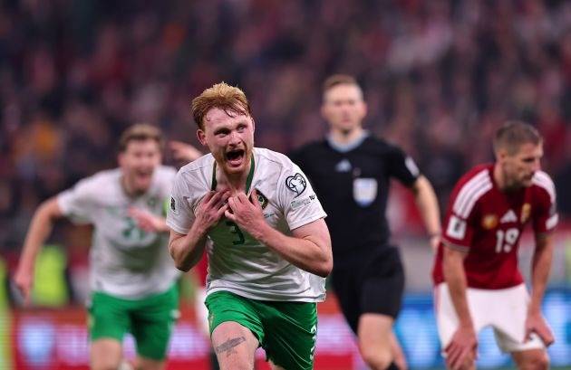 Liam Scales 95th minute assist wins World Cup play-off place for Ireland