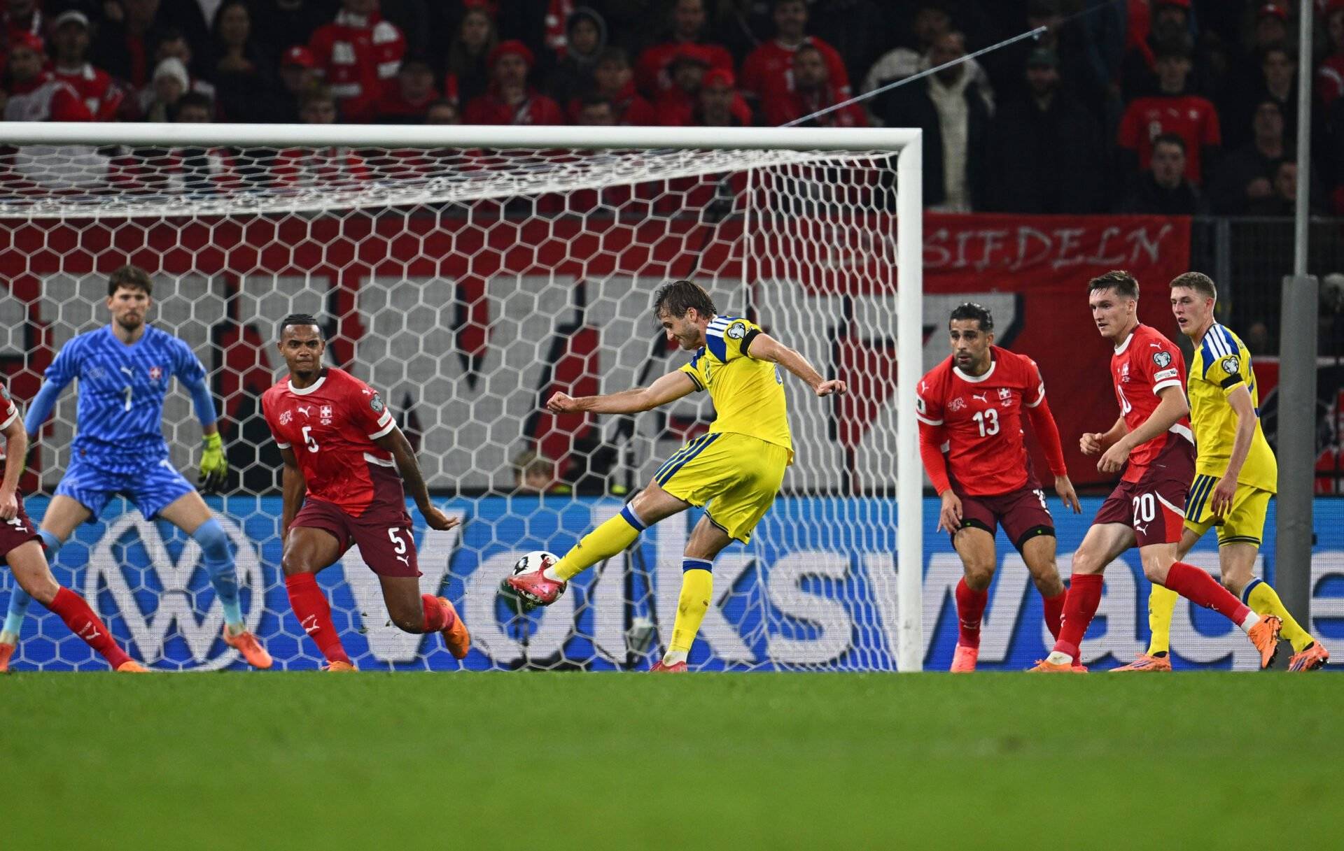 Sweden fans react to Benjamin Nygren’s display as Celtic star plays ahead of Isak vs Switzerland