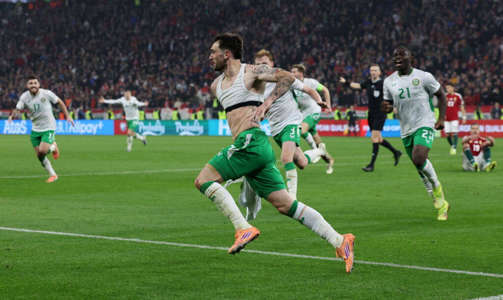 Watch: Liam Scales’ Stoppage-Time Magic Sends Ireland to World Cup Play-Off