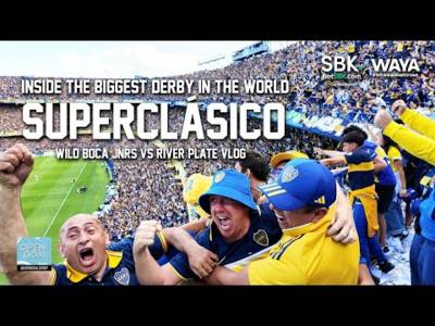 EPIC SUPERCLÁSICO VLOG | INCREDIBLE SCENES AT BOCA JUNIORS v RIVER PLATE IN FOOTBALL’S WILDEST DERBY EPIC SUPERCLÁSICO VLOG | INCREDIBLE SCENES AT BOCA JUNIORS v RIVER PLATE IN FOOTBALL’S WILDEST DERBY
