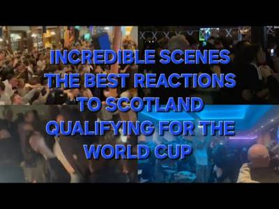 INCREDIBLE SCENES The Best REACTIONS To Scotland Qualifying For The World Cup INCREDIBLE SCENES The Best REACTIONS To Scotland Qualifying For The World Cup