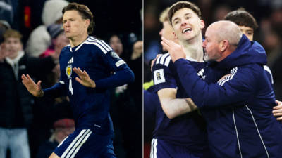 Scotland 4 Denmark 2: Kieran Tierney the hero as 93rd-minute worldie sends Tartan Army to first World Cup THIS CENTURY Scotland 4 Denmark 2: Kieran Tierney the hero as 93rd-minute worldie sends Tartan Army to first World Cup THIS CENTURY