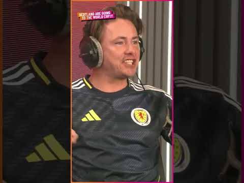 Scotland qualifies for the WORLD CUP!! WE’LL BE COMING DOWN THE ROAD????????