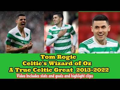 TOM ROGIC: CELTIC’S Wizard Of Oz: A True CELTIC Great!! TOM ROGIC: CELTIC’S Wizard Of Oz: A True CELTIC Great!!