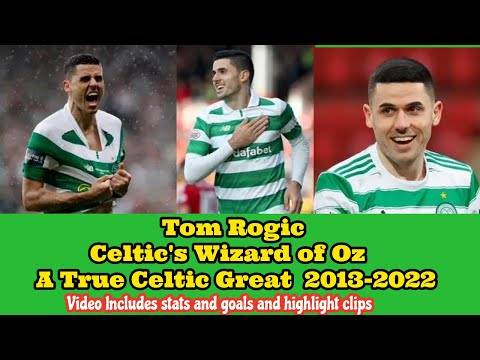 TOM ROGIC: CELTIC’S Wizard Of Oz: A True CELTIC Great!!
