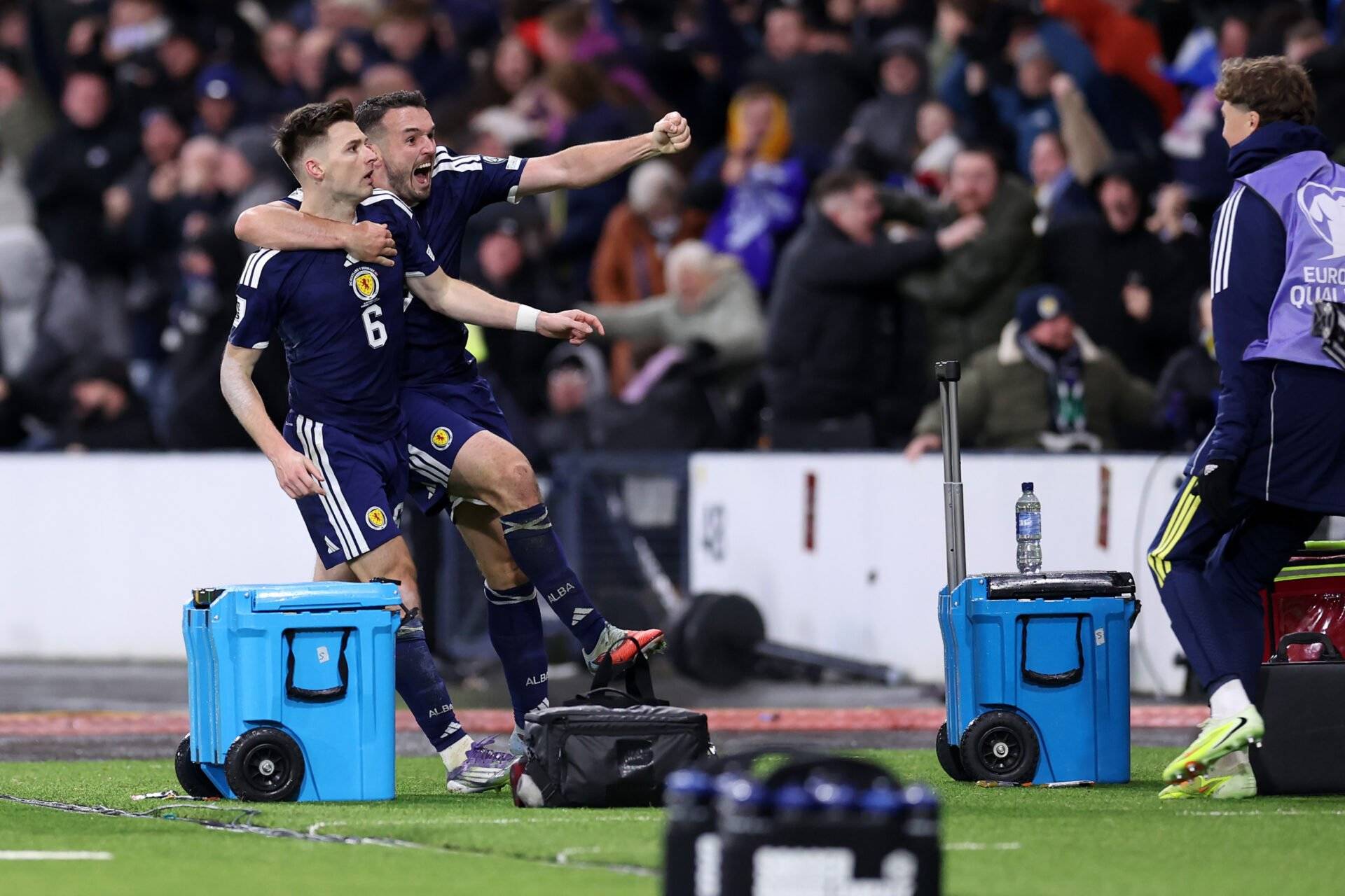 John Collins discusses ‘helping’ Kieran Tierney at Celtic after dream Scotland goal