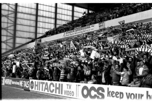 ‘There were Celtic fans in three sides of Ibrox within a 42,000 crowd,’ Matt Corr