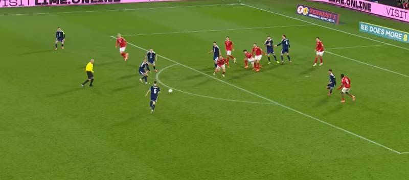 Watch Celtic star Kieran Tierney’s magical Scotland goal with Titanic music