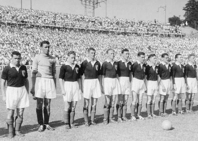 Celtic and the World Cup – Scotland in Switzerland 1954