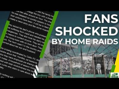 Celtic Fans Shocked By Home Raids Before Big Meeting! (AGM)