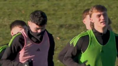 Celtic injury boost as defender spotted in training after international scare