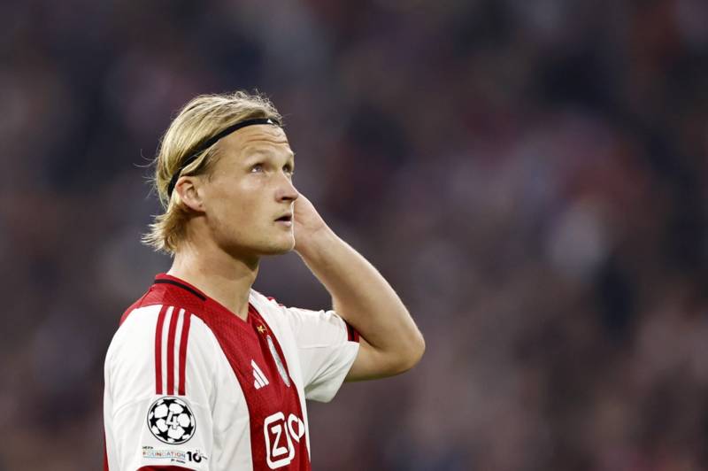 Celtic target Kasper Dolberg’s disastrous move proved to be the ‘final straw’ for Ajax director