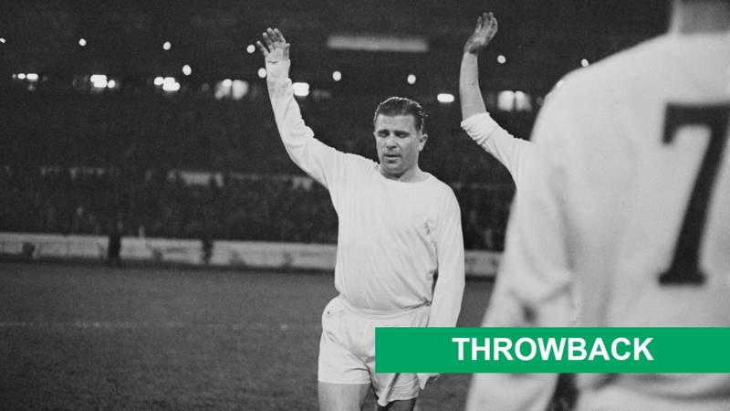 Ferenc Puskas was left in awe of Celtic after special friendly against Real Madrid