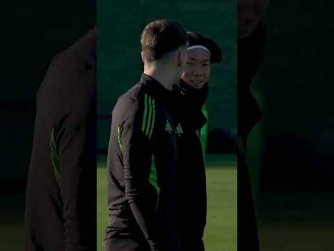 KT returns to Lennoxtown after a succesful international break!???????⚽️