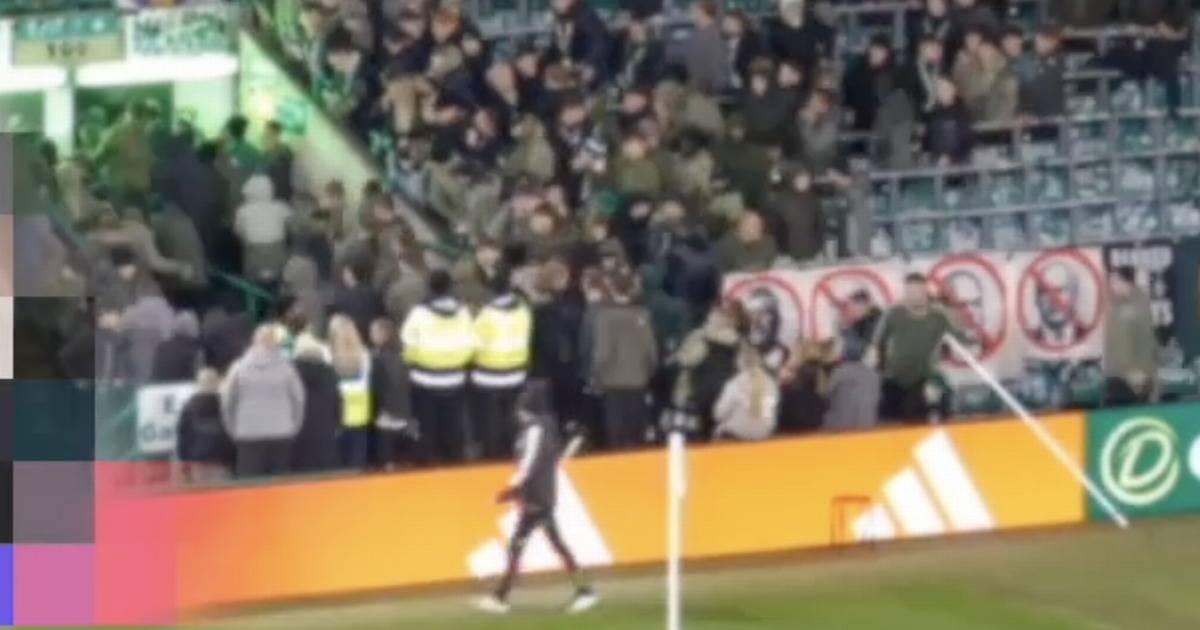Man arrested after Celtic Park police ‘assault’ during Falkirk game last month