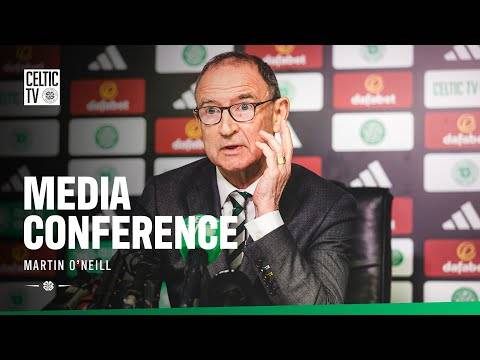Full Media Conference | Martin O’Neill previews St Mirren (21/11/25)