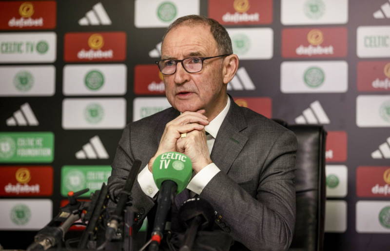 Martin O’Neill should exit Celtic as quickly as possible after today.