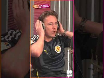 Scott Allan was ALL OF US watching Scotland qualify for the World Cup 🤣 👏🏼 🏴󠁧󠁢󠁳󠁣󠁴󠁿