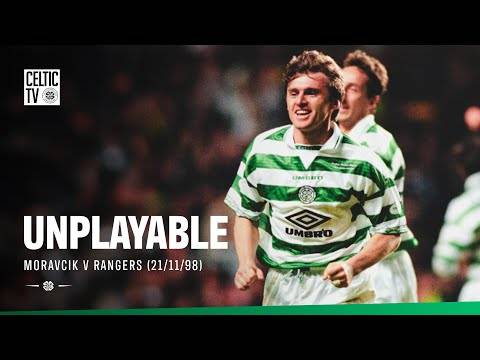 Unplayable: Lubomir Moravcik v Rangers (21/11/98) | The Birth of a Celtic Icon ✨