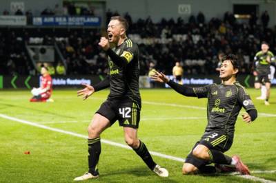 Callum McGregor hits late winner as Celtic cut gap on Hearts