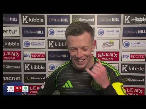 Callum McGregor Post Match Reaction After Late St Mirren Winner