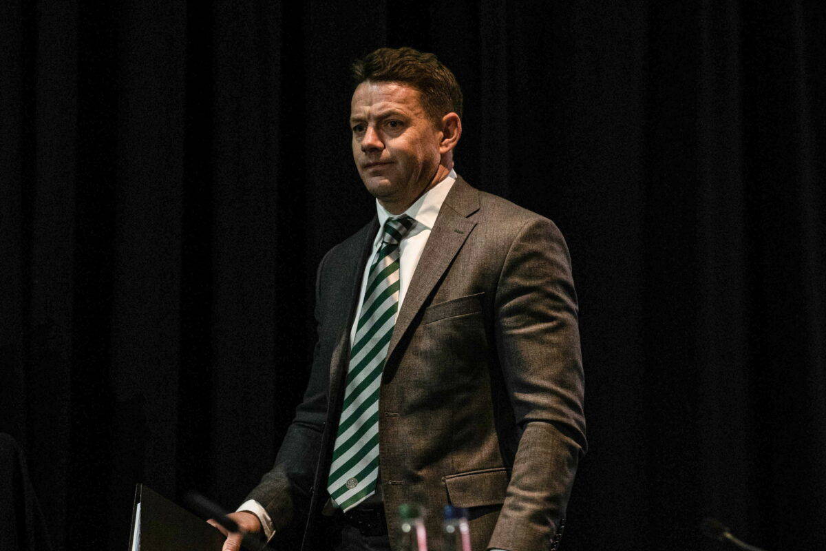 If Ross Desmond is our club’s future, then all I can say is God help Celtic