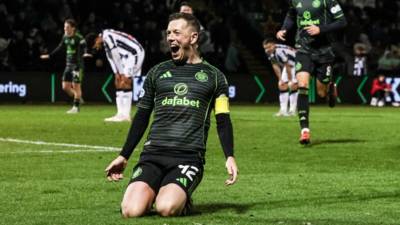 McGregor’s 95th-minute screamer sees Celtic snatch win against St Mirren