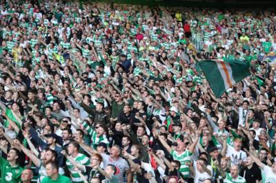 Green Brigade show their support for Celtic B team amid ongoing ban