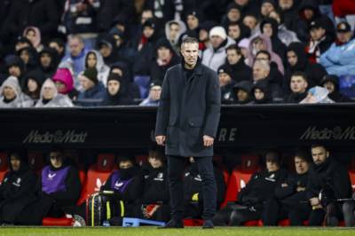 Robin van Persie rips into Feyenoord players following embarrassing defeat before Celtic clash