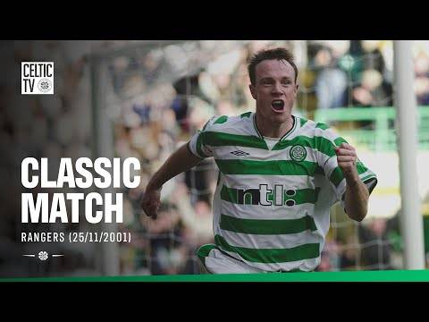 Classic Match: Celtic 2-1 Rangers (25/11/2001) | Valgaeren & Larsson Win the Derby?
