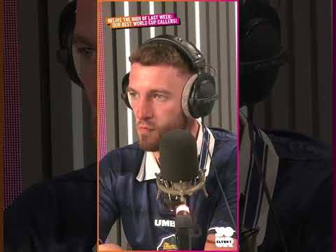 One week since the Scotland game we will NEVER forget… here’s our best World Cup callers????????