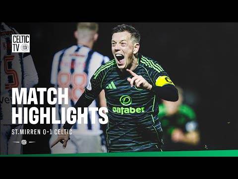 Scottish Premiership Highlights: St. Mirren 0-1 Celtic (22/11/25)