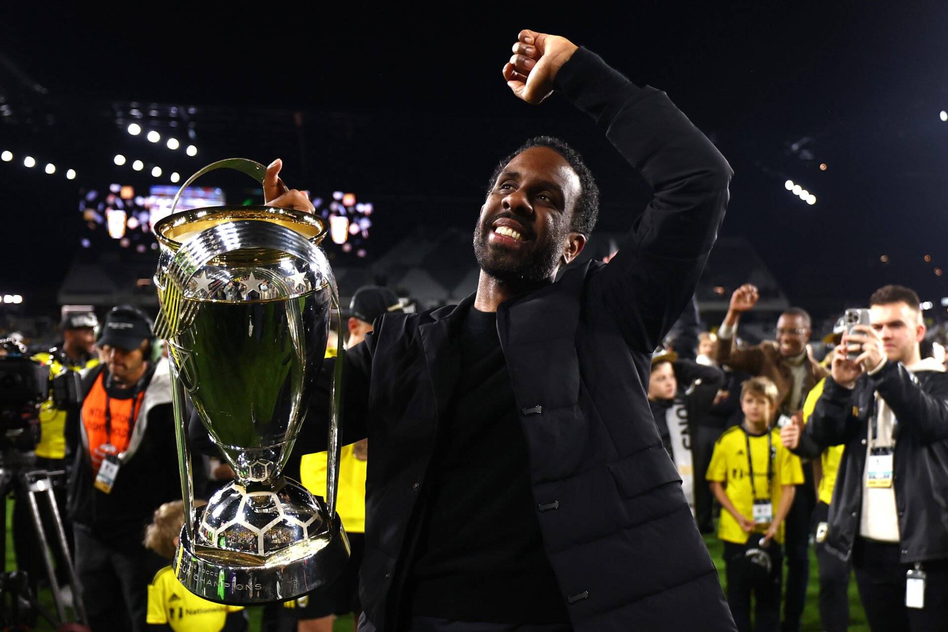 Superb footage of Wilfried Nancy’s emotional post-match MLS Cup win interview emerges ahead of Celtic move