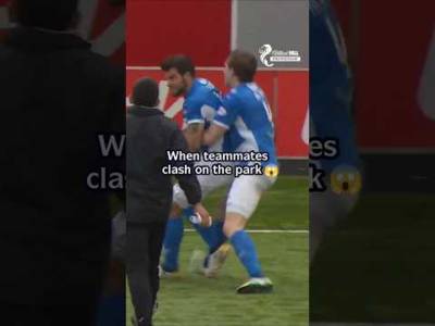 When team-mates CLASH 🥊 #spfl When team-mates CLASH 🥊 #spfl