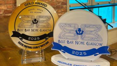 Celtic Sports Bar wins two Best Bar None awards for a second year Celtic Sports Bar wins two Best Bar None awards for a second year