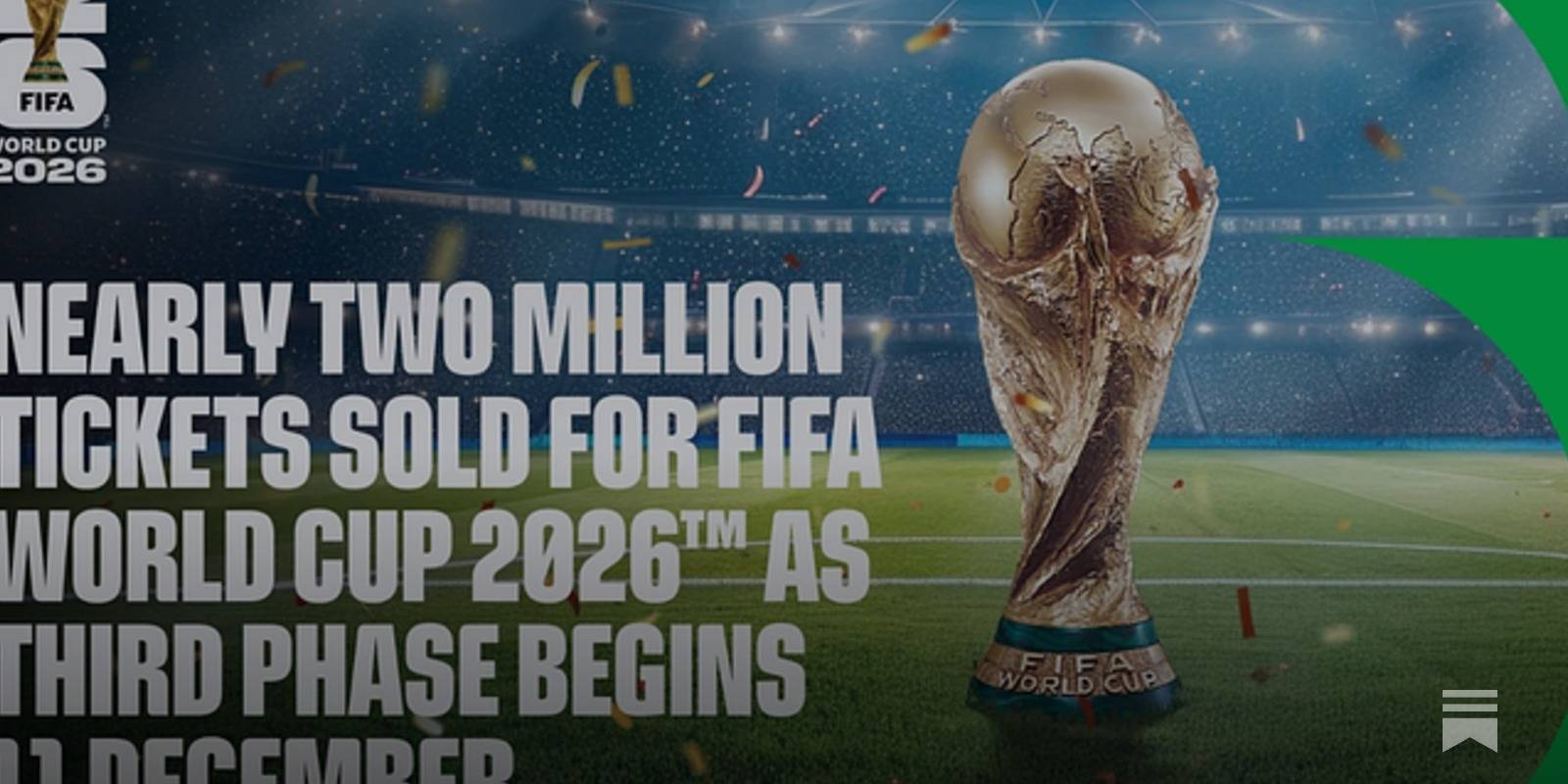 FIFA Ticket Ballot Details Released!