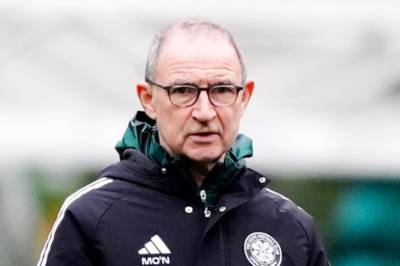Martin O’Neill expecting tough challenge in his final match in charge of Celtic