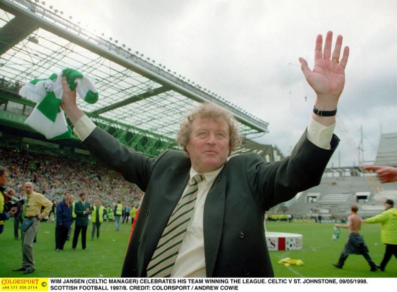 Robin van Persie pays warm tribute to Wim Jansen, and praises ‘the Celtic Way’