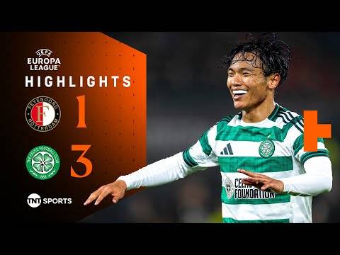 Celtic Comeback Stuns De Kuip 🤩 | Feyenoord 1-3 Celtic | UEFA Europa League Highlights