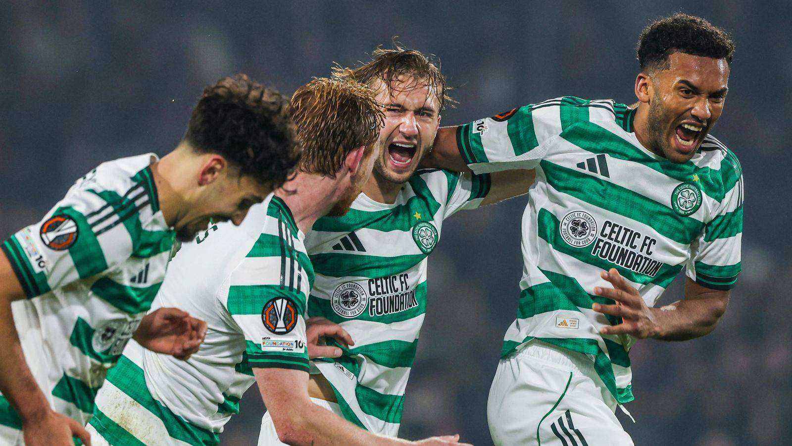 Celtic deliver huge Europa League win against Feyenoord