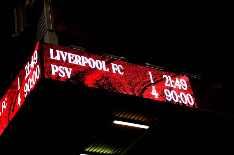 Comparing Celtic and PSV financials as Dutch side humiliate Liverpool at Anfield in Champions League Comparing Celtic and PSV financials as Dutch side humiliate Liverpool at Anfield in Champions League