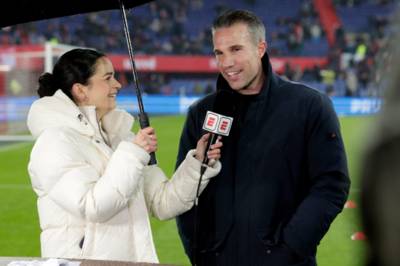 Robin van Persie pays tribute to Celtic and Feyenoord icon before Europa League clash