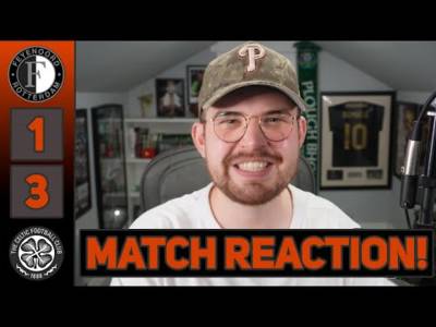 SAINT MARTIN, TAKE A BOW! | Feyenoord 1-3 Celtic | MATCH REACTION!