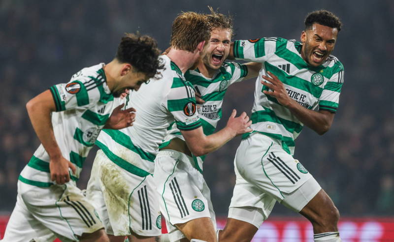 Watch the Nygren goal that secured Celtic victory over Feyenoord