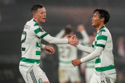 Callum McGregor responds to Martin O’Neill staying on at Celtic after win over Feyenoord