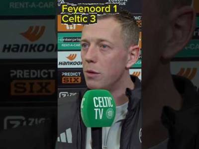 Callum McGregor talks Feyenoord 1-3 Celtic Callum McGregor talks Feyenoord 1-3 Celtic