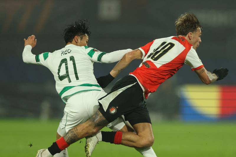 Feyenoord star swoons over Celtic’s style in Europa League clash