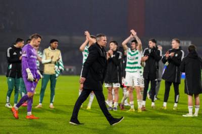 Robin van Persie showcases his class towards Martin O’Neill after Celtic beat Feyenoord